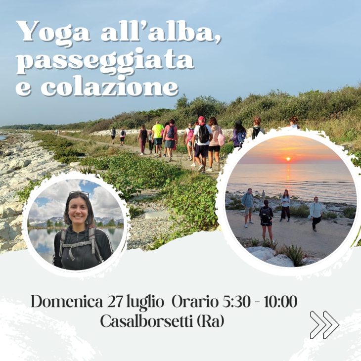 Yoga all’Alba, Passeggiata e Colazione